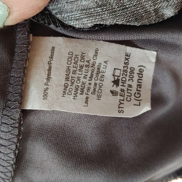 Strapless Tiered Ruffled Sun Dress Size Large - Picture 9 of 12